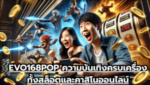 EVO168POP ความบันเทิงครบเครื่องทั้งสล็อตและคาสิโนออนไลน์