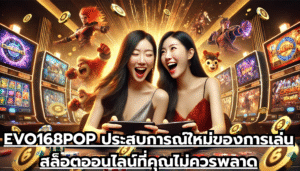 EVO168POP ประสบการณ์ใหม่ของการเล่นสล็อตออนไลน์ที่คุณไม่ควรพลาด