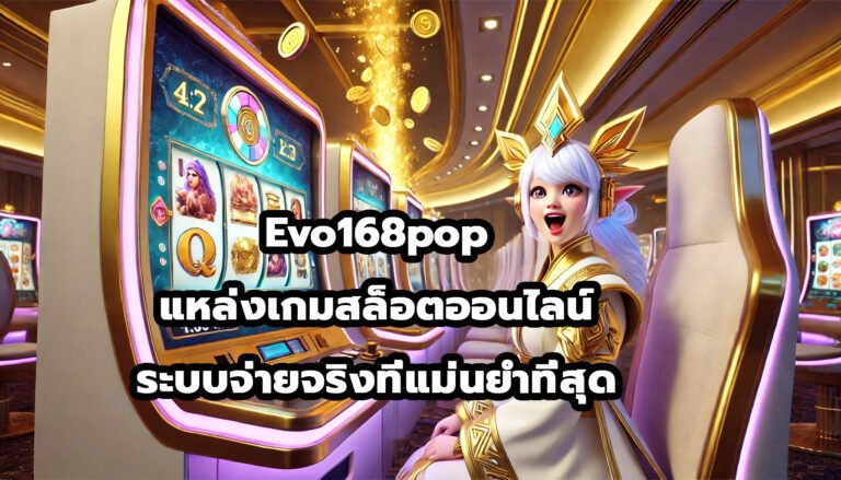 Evo168pop แหล่งเกมสล็อตออนไลน์ ระบบจ่ายจริงที่แม่นยำที่สุด-5